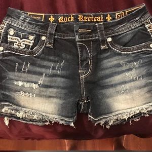 Size 27 Rock Revival jean shorts